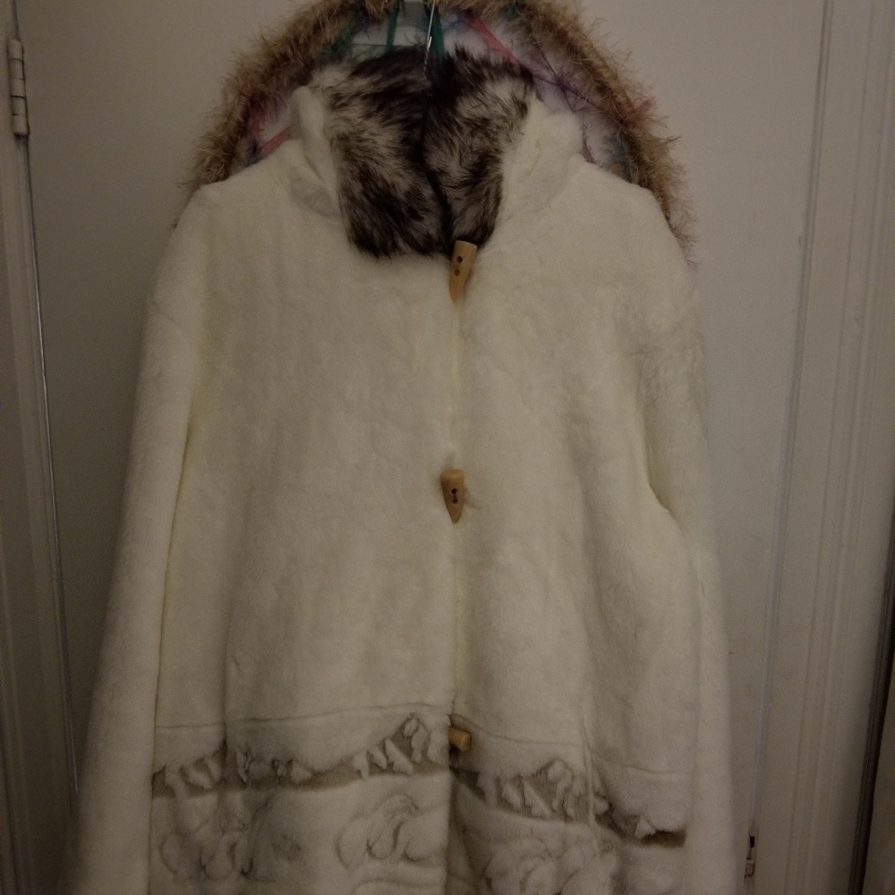 Beautiful white coat